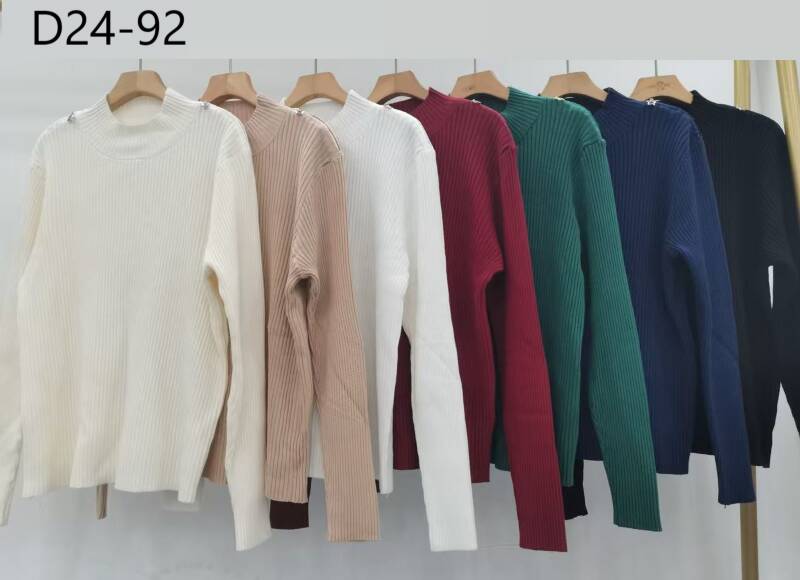 Swetry damskie Roz Standard, Mix Kolor Paczka 10 szt